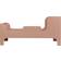 ferm LIVING Sill Lastensänky 166 x 76 cm Mdf Rose