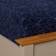 OHS Teddy Marl Fleece Warm Soft King Bed Sheet Blue (200x150cm)