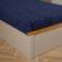 OHS Teddy Marl Fleece Warm Soft King Bed Sheet Blue (200x150cm)