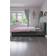 Home Discount Vanita Bed Frame Linen Fabric Storage - Light Grey - King 160x216cm