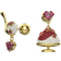 Swarovski Cariti Set - Red Bean Ice
