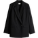 H&M Zweireihiger Blazer - Schwarz