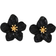 Shein 1 Pair Elegant Multicolored Dopamine Flower Shaped Stud Earrings for Women Wedding Gift