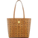 MCM Visetos Shopper Tote Bag - Cognac
