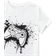 Shein Boys Graphic and Ink Splatter Print Top & Shorts PJ Set