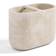 Dunelm Marble Resin Double Toothbrush Holder Cream