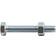 NKT Fasteners Stålsætskrue elforzinket M8 mm, 6 stk 6stk