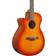 Ibanez Aeg58l Cutaway Left-Handed Acoustic Electric Guitar Violin Burst