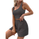 Shein Solid Ribbed Knit Tank Top Shorts
