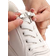 Shein pcs Notie Shoelaces With Buckle White Polyester Unisex Accessories For Shoes White