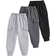 Shein pcs Toddler Kids Solid Color Soft Comfortable Casual Pants With Side Pockets