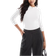 Stradivarius Ribstrikket Top - Hvid