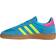 adidas Originals Handball Spezial Women's Shoe - Sky Rush/Solar Yellow/Lucid Pink