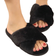 Shein Womens Plush Cross Band Warm And Lightweight House Slippers For Autumn And Winter