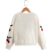 Shein Girls Cherry Pattern Drop Shoulder Duster Cardigan