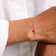 Design Letters Armbånd Little Big Love - Sølv/Rød