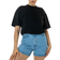 Los Angeles Apparel Garment Dye Crew Neck T-Shirt - Black