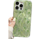 Shein Feather Material Leaf Pattern Phone Case Compatible With IPhone ProMax