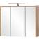 Schildmeyer Spiegelschrank Carlos 74.5 x 16 x 64 cm 3-türig Led Braun