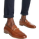 ASOS DESIGN Gyldenbrune loafers med spænder imiteret læder
