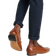 ASOS DESIGN Gyldenbrune loafers med spænder imiteret læder