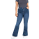 Yours Bootcut Stretch Jeans - Mid Blue