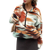 Shein Womens Full Print Zipper Front Long Sleeve Casual Streetwear Pullover Sweatshirt