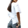 ASOS T-shirt Med Korsettalje - Hvid