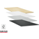 Sun-Flex Bordplade I Højtrykslaminat 120 x 80 cm Sort Bordplade 80x120cm