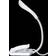 INF Läslampa LED Boklampa Med 3 Ljuslägen Uppladdningsbar - Vit Bordslampa 22cm