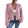 Shein Long Sleeve Casual Open Front Cardigan Vacation Party
