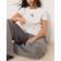 Calvin Klein Cropped Fit T-shirt - Bianco