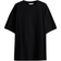H&M Dame Sort Oversized T-shirt