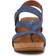 Eurosoft Evelyn Wedge Sandal Women's Blue Sandals Slingback