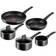 Tefal Titanium Force 5pc Cookware Set with lid 5 Parts