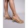 River Island Buckle Heeled Sandal - Butter Yellow