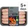 Tesco Tesco Finest 10 Traditional Pork Sausages 667G 667g 10pcs
