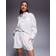 River Island Lace Insert Shorts Co-Ord - White
