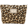 Shein 1pc Leopard Print Zippered Makeup Bag