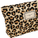 Shein 1pc Leopard Print Zippered Makeup Bag