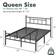 Ebern Designs Carrold 46" High Platform Bed Frame