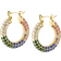 ANNEBRAUNER Big Sparkling Party Multicolor Earrings