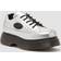 Dr. Martens Buzz 5-Ösen Metalic Leder Schuhe - Grau