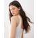 Weekday Square Neck Scoop Back Vest Top - White