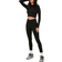 boohoo Super Soft Peached V Waistband Legging - Black