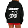 Shein Womens Casual Cherry Blossom Letter Print Loose Hoodie Autumn Winter