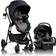 Evenflo Pivot Modular Travel System with LiteMax Infant Car Seat Casual Gray (Travel system)