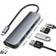 SUIFT USB C Multiportadapter 100W PD Laddning