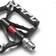 Hpa Aluminiumlegering MTB Plattform Cykelpedalset Svart