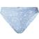 Hollister Curvy High Waist Bikini Bottom Co-Ord - Blue Beach Print